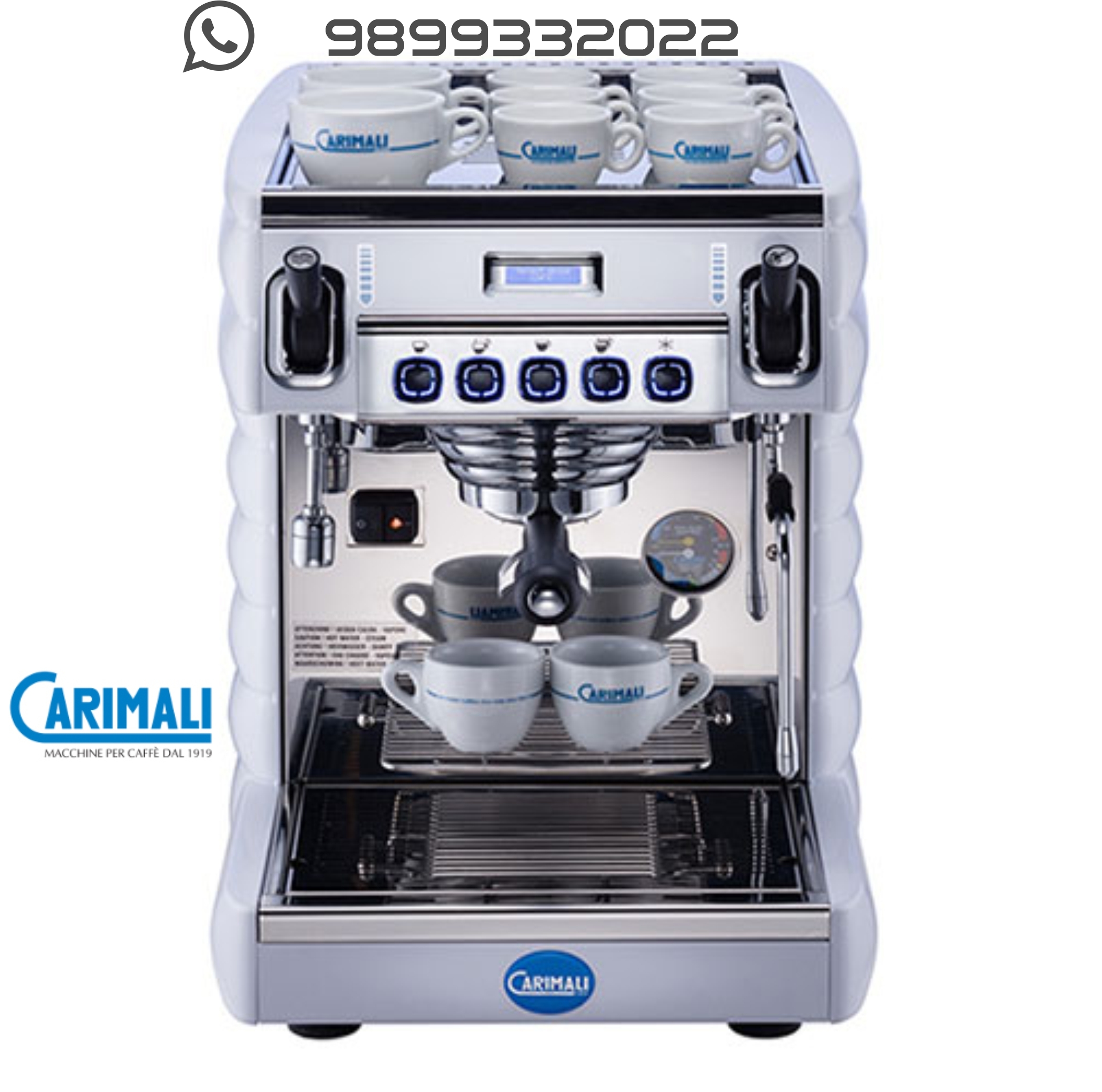 Semi-automatic Carimali Bubble White 1 Grp