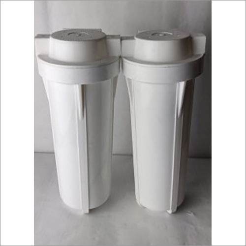 RO Light Pre Filter Housing - PP Material, 10 Inch Size, White Color | Industrial Use, Easily Compatible With Various Filters, Rigorous Quality Testing