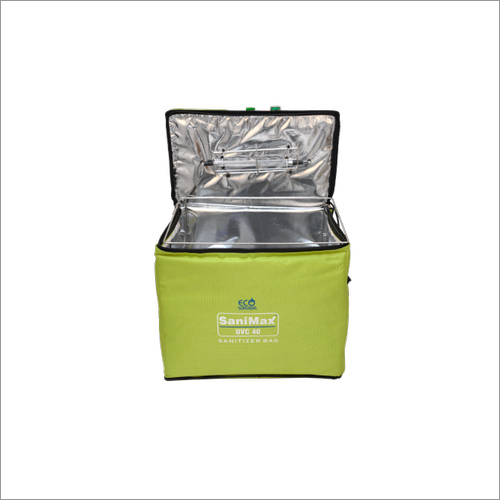 Portable UVC 40 Disinfection Bag - Waterproof Lightweight Fabric, 12x18x18 Inch , Semi-Automatic, 6 Month Warranty, Reflective Interior, Timer & Alarm Features