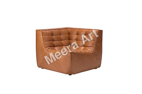 One Seater Leather Sofa