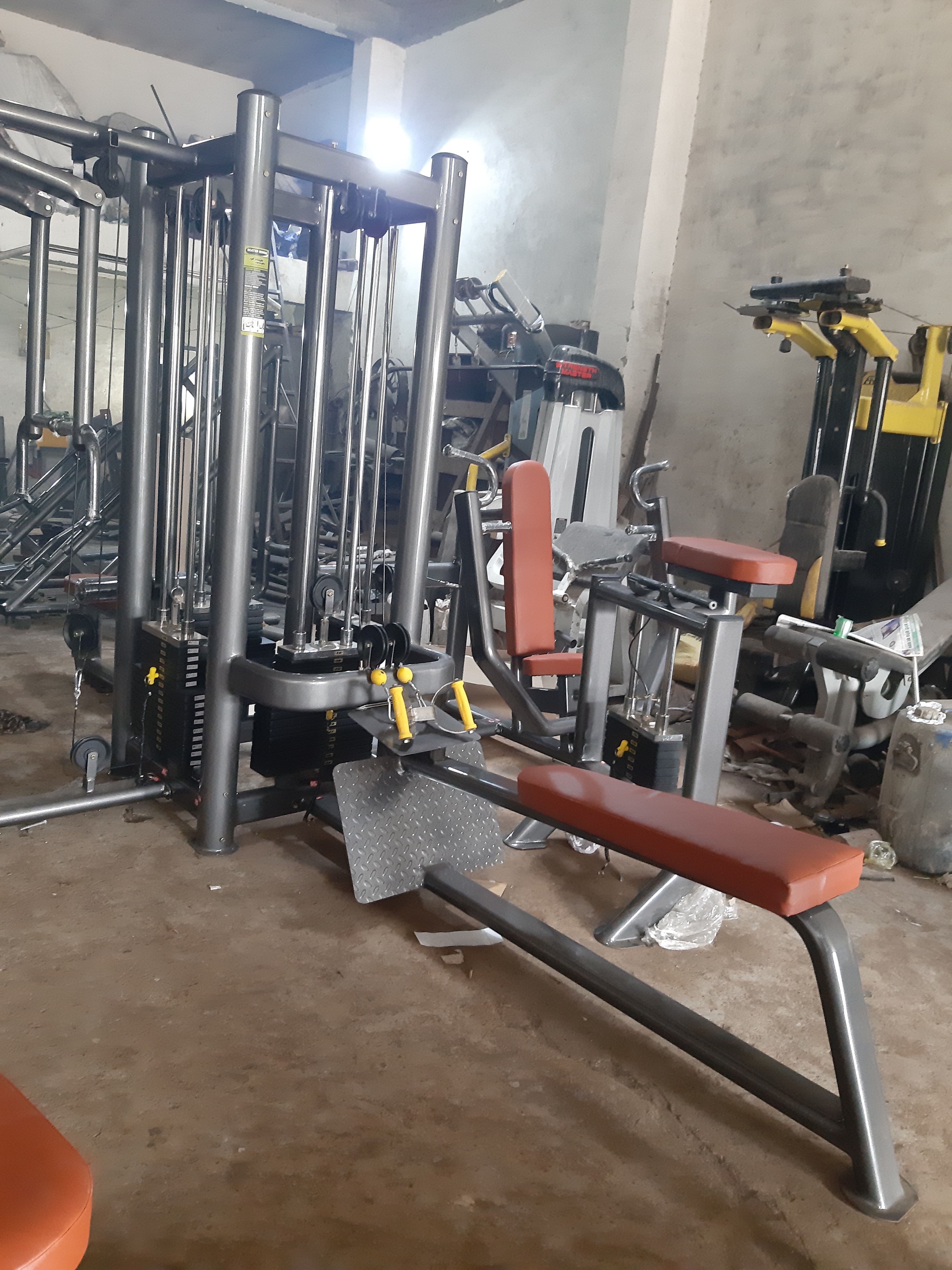 Multi Station Gym Machine Application: Endurance