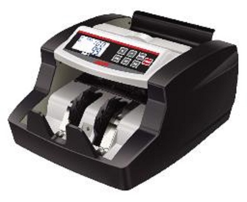 CURRENCY COUNTING MACHINE - Dimensions 30x25x15Cm, Weight 5Kg | Double Sensor, UV, MG, IR, Auto Start, Batch, Add, Bundle Check, User Friendly