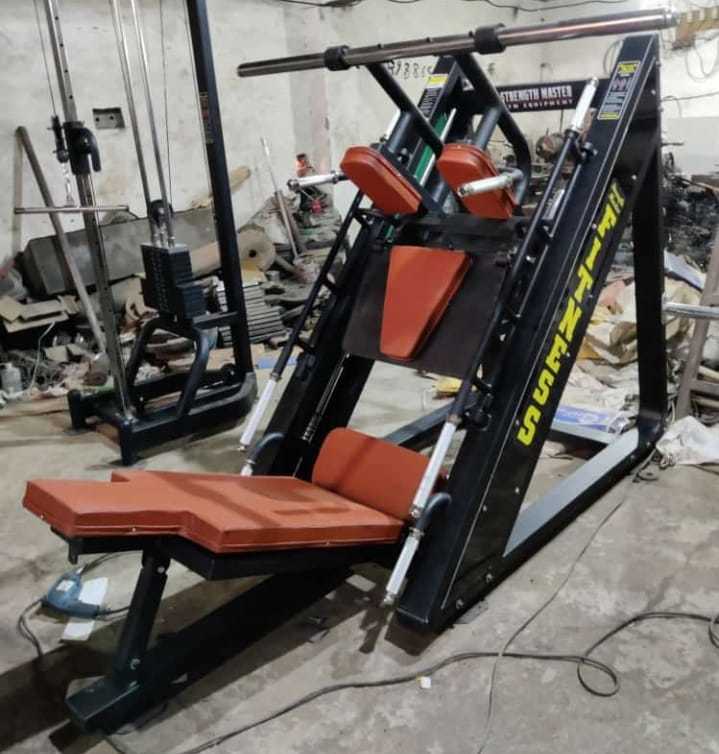 Leg Press Machine - 12 Gauge Apollo Isi Pipe, Black Foam Seat Cover | Advanced Double Effect Welding Technology, Adjustable For Muscle Gain