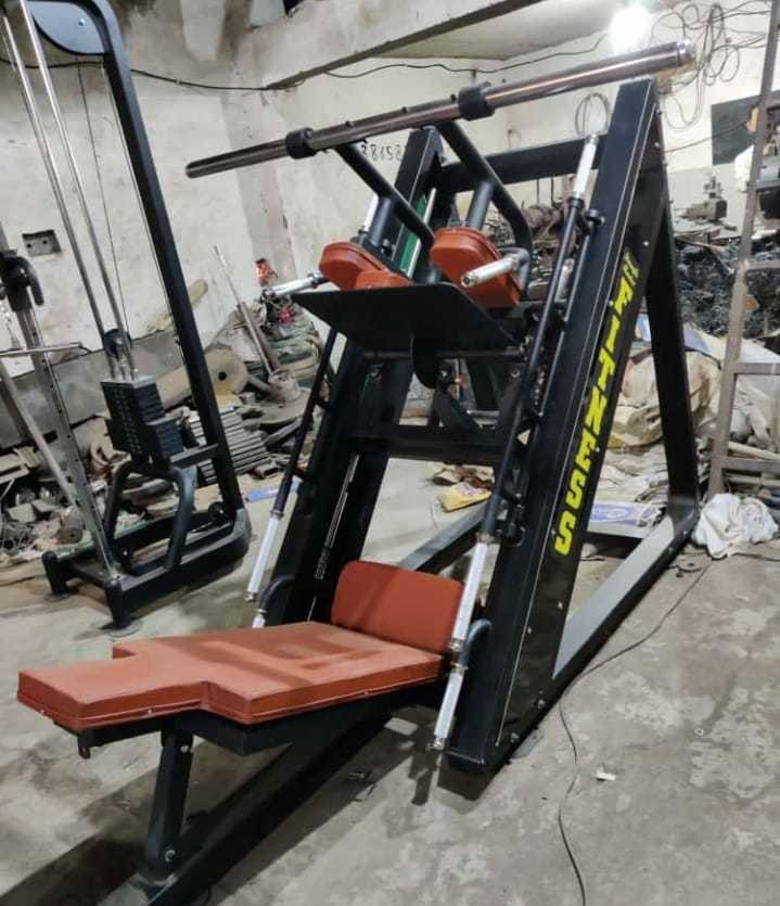 Leg Press Machine - 12 Gauge Apollo Isi Pipe, Black Foam Seat Cover | Advanced Double Effect Welding Technology, Adjustable For Muscle Gain
