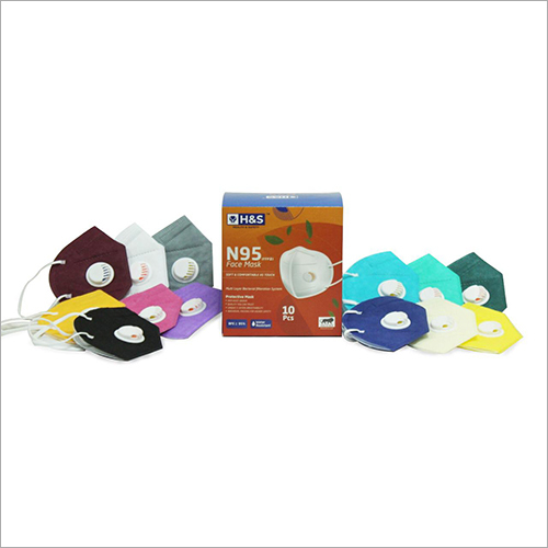 वाल्व के साथ N95 मास्क