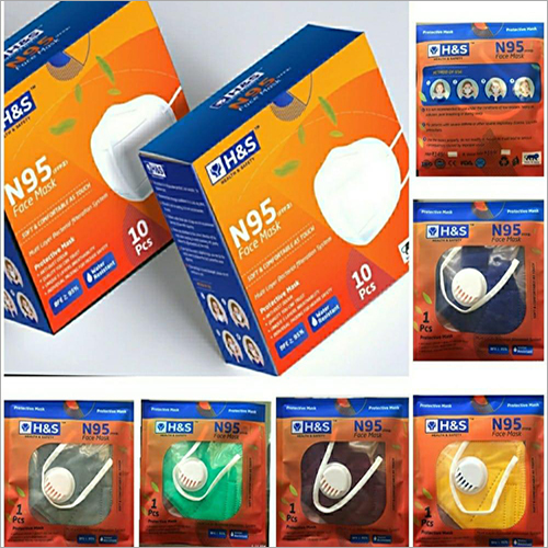 मल्टी कलर N95 मास्क
