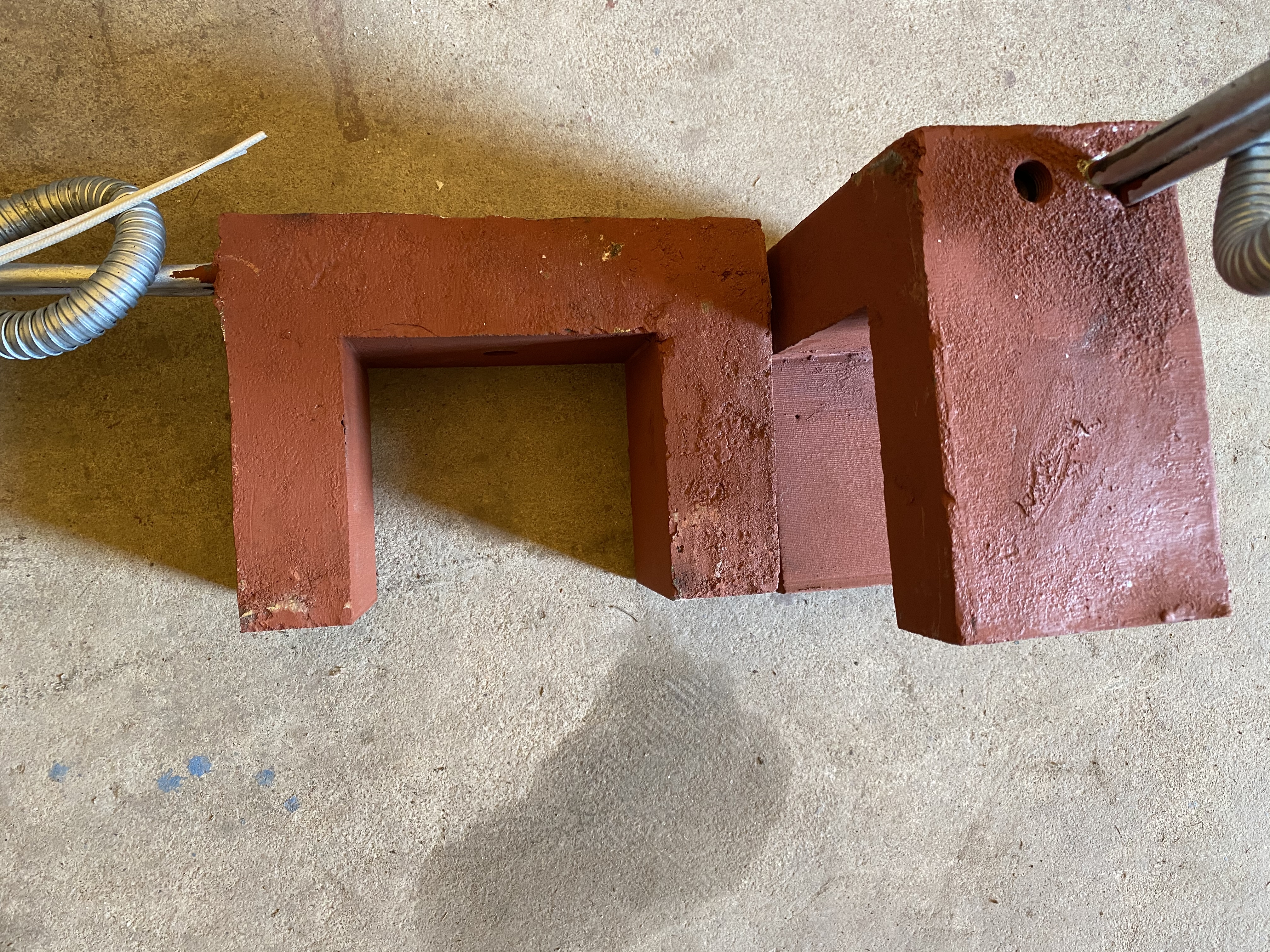 Painted Zhenli Hot Chamber Die Casting Machine Gooseneck Heater