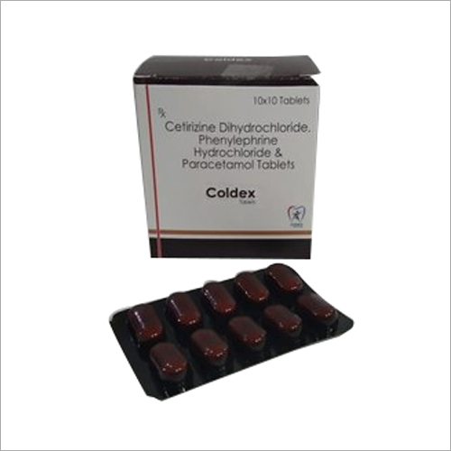 Cetirizine Dihydrochloride Phenylephrine Hydrochloride and Paracetamol Tablets