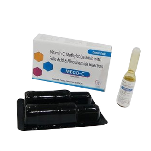 Vitamin C Methylcobalamin With Folic Acid and Nicotinamide Injection
