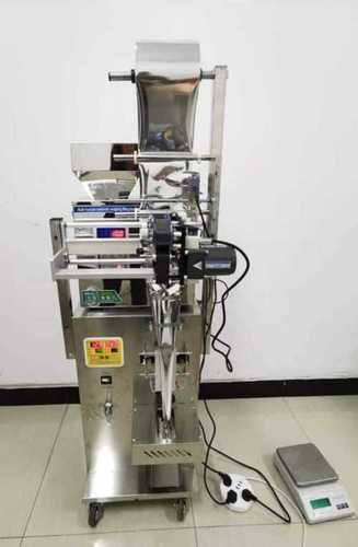 Pouch Packaging Machine - MS Material, Compact Design, Silver Color | Low Power Consumption, Automatic Grade, Excellent Packing and Sealing Speed