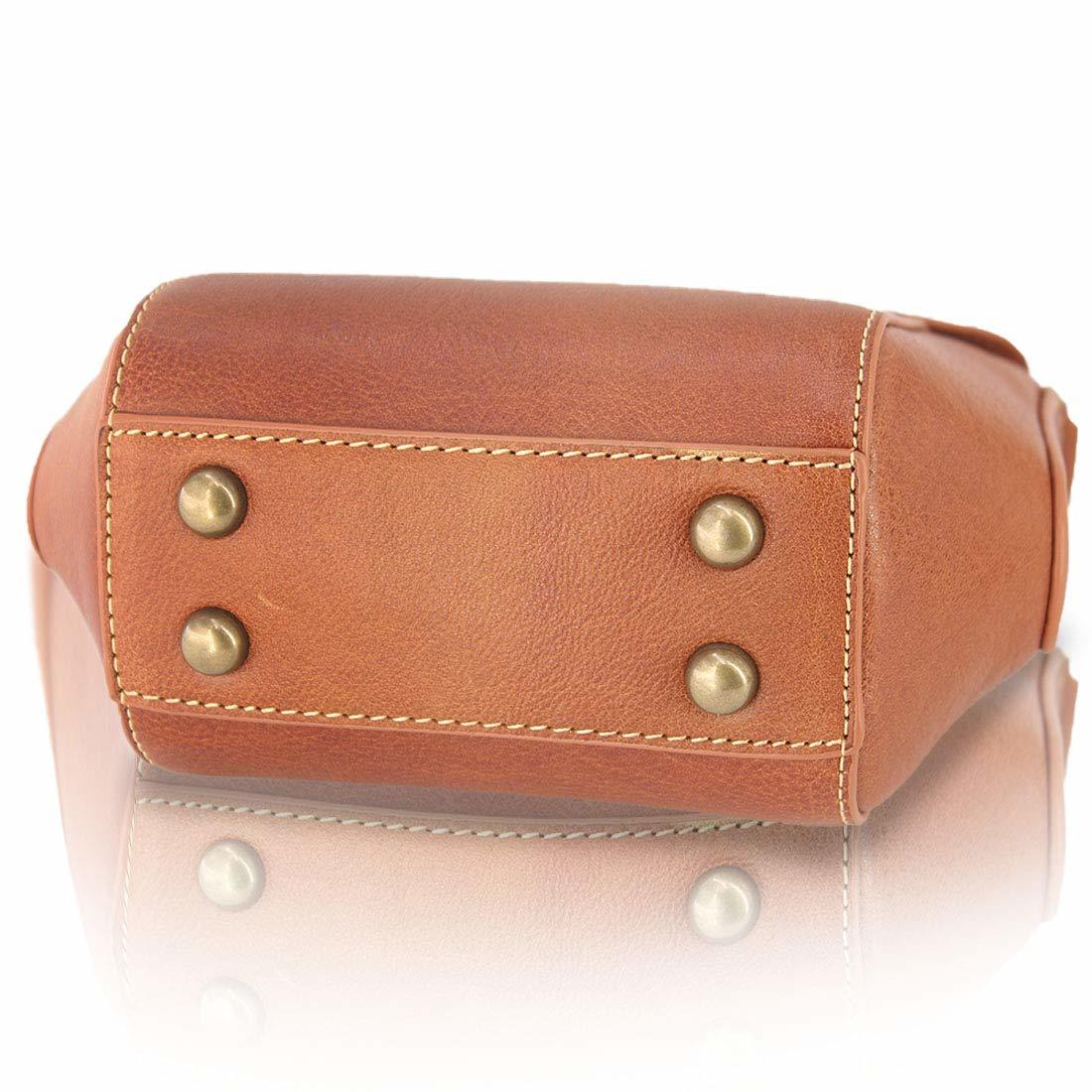 Light Brown Leather Designer Bag