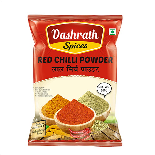 Red Chilli Powder - 200 Grams , Nutrient-rich, Low Sodium, Ideal For Cooking And Curry Texture