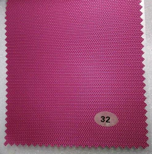 Pu Coated Fabric - Polyurethane & Fabric Base, Smooth Texture, Pink Color, Solid Design, Waterproof Versatile Material For Outdoor Use