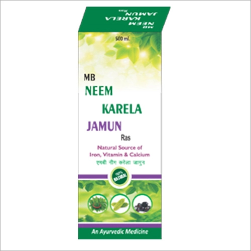 500 मिली Ayurvedic Neem Karela Jamun Syrup