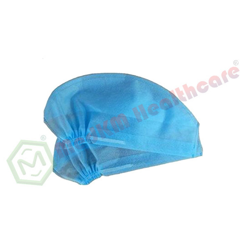 Surgical Cap - Non-Woven, One Size, Blue/Green Color | Breathable, Disposable, Hygienic, Secure Fit, Lightweight with Elastic Back