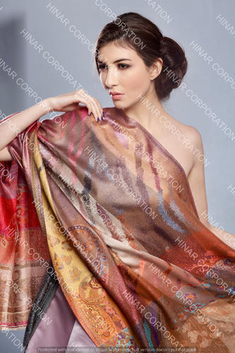 Computer Designed Pure Silk Scarves