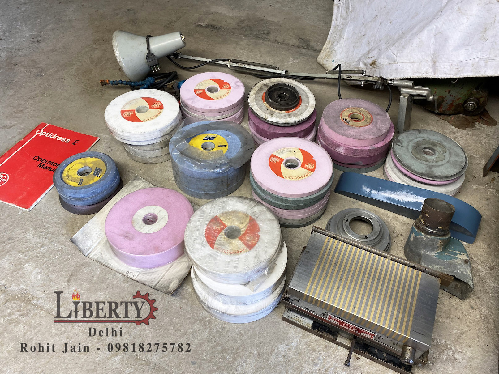 Jones Shipman Surface Grinder With Optidress E