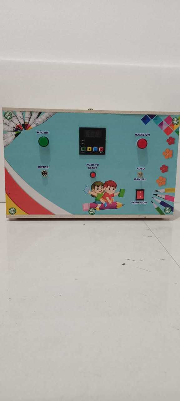 Velvet Pencil Flocking Machine - 35 Watt Power, 2000-3000 T/hr Production Capacity | Automatic Operation, High Speed & Precision Testing For Coated Fabrics