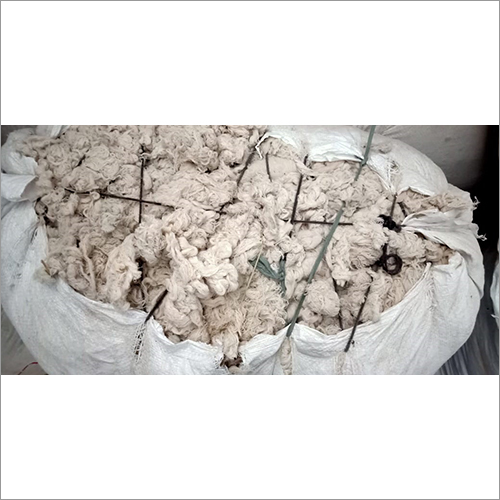 Hosiery Chindi Waste - Eco-Friendly Industrial Material , Off White Color, Customizable Weight Options
