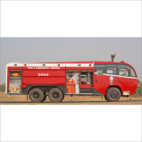 Red Advanced Industrial Fire Tender