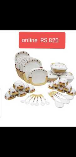 स्क्वायर मेलामाइन डिनर सेट