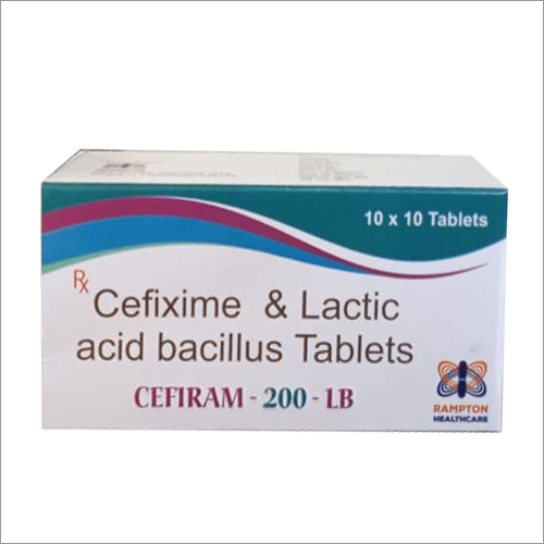 Cefixime And Lactic Acid Bacillus Tablets General Medicines