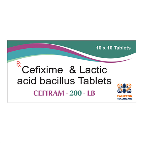 Cefixime And Lactic Acid Bacillus Tablets General Medicines
