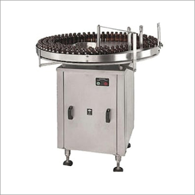 गोल बोतल के लिए टर्न टेबल