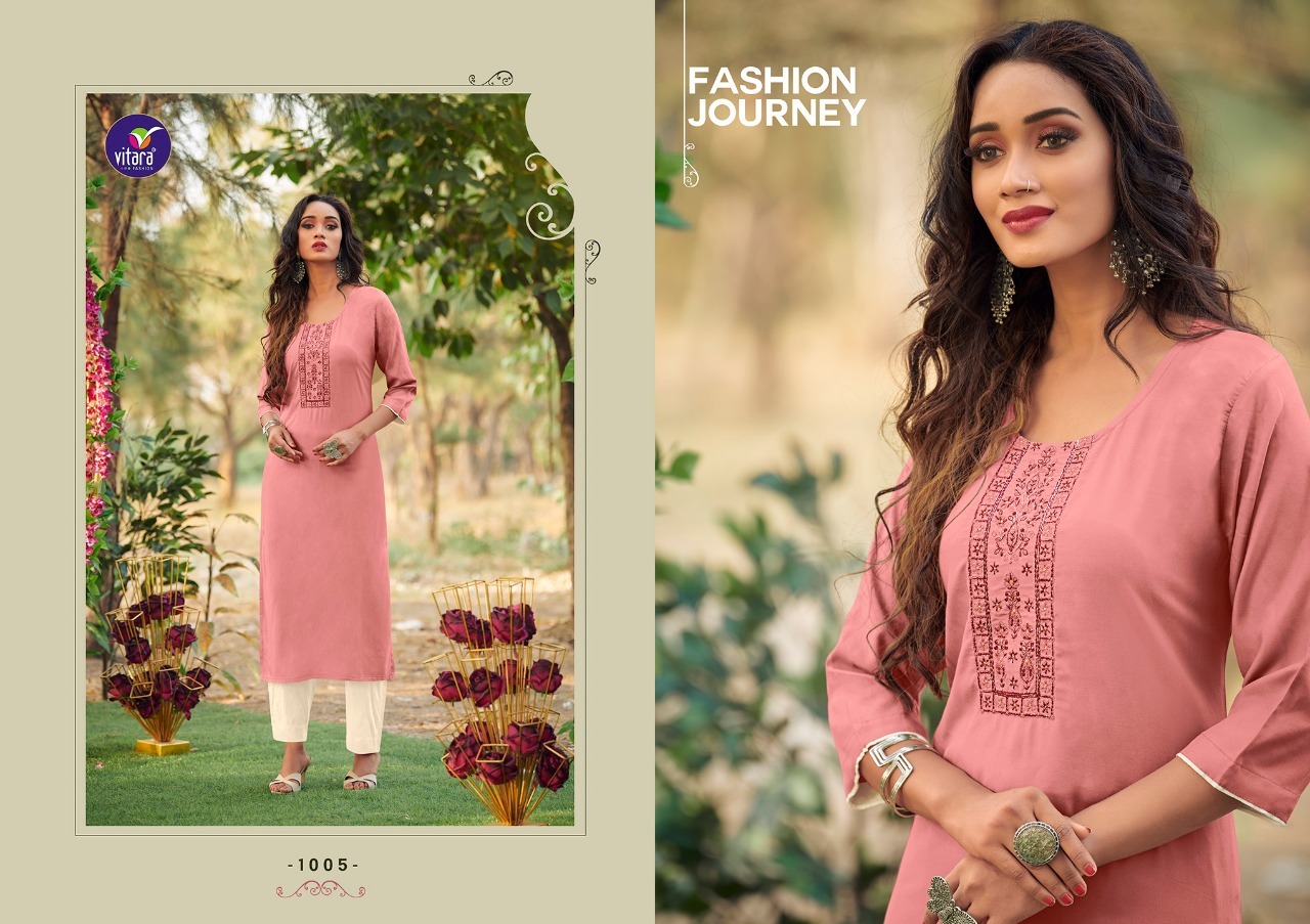 Marvelfabric - Heavy Rayon Foil Printed Kurtis, 6 Unique Designs For Ethnic Party Wear, Quick Dry And Washable Fabrics, Available In Sizes M To Xxl