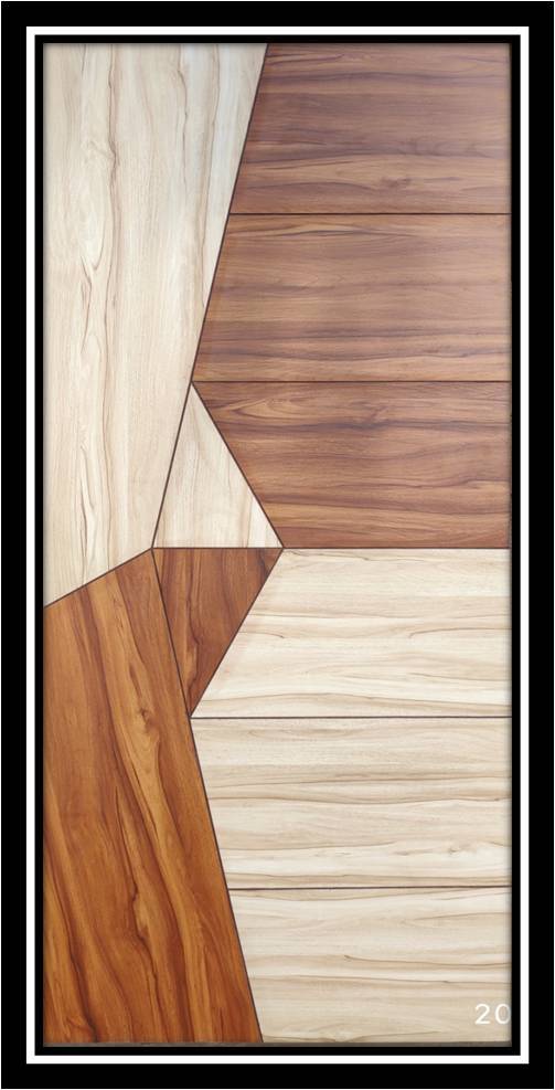 Designer Laminated Doors - High-quality Mdf Material | Elegant Finish, Customizable Sizes, Durable Design