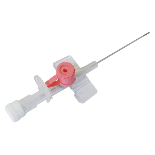 Intravenous Cannula - Polypropylene 18G, 1.5 Inch Red Sterile Needles, Bevel Tip | Individual Pack包装