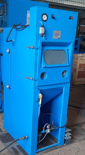 Superblaster Machine - 1000x800x1500 Mm | Manual Operation, 3 Phase 415v Power, 1 Year Warranty, 500 Kg Weight, Soft Blasting For Glass And Soft Metals