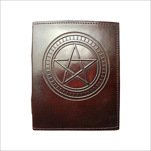 5x6 Inch Baphomet Journal Notebook - Leather Material, Rectangular Shape, Designer Style | Durable Paper for Quality Writing Experience