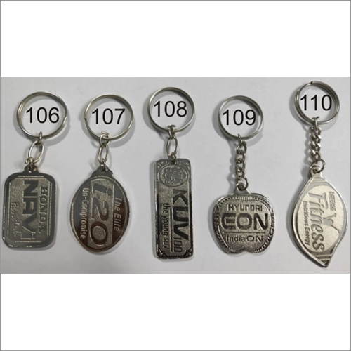 Nickle Spark Key Chain - Other Material, Various Sizes , Silver Color, Highly Durable & Moisture Proof, Ideal for Gifting at Promotion Events