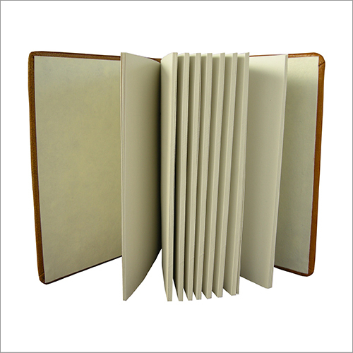 Leather Pocket Bound Notebook - Leather Cover, Diverse Sizes Available | Premium Quality Paper, Rectangular Shape, Elegant Design