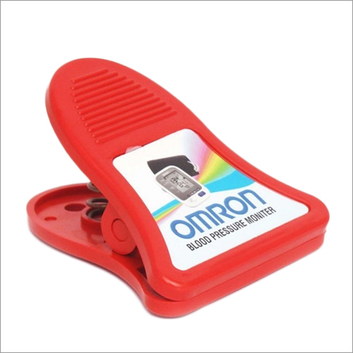 Plastic Paper Clip - Plastic, Different Sizes Available, Red | Durable And Sturdy For Office, School, And Home Use
