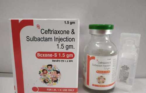 Ceftriaxone And Sulbactum 1.5gm Inj. Veterinary