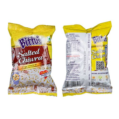 Healthy & Tasty Salted Chiwra - Carbohydrate: 74.83G Grams (G)