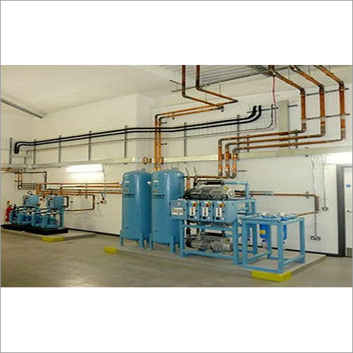 Medical Gas Pipe Line System - Oxygen Pipeline For Anaesthesia & Intensive Care | Onsite Installation, Life Support Therapy