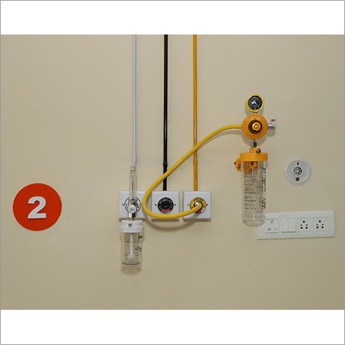 Ward Vacuum Unit - Integrated Suction System With High Vacuum Gauge , Ideal For Patient Organic Fluid Drainage