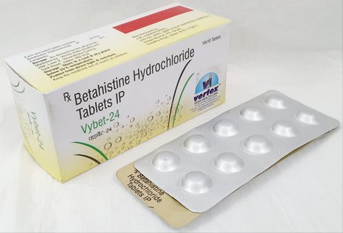 Betahistine Hydrochloride Tablets Ingredients: Typesingredientsbetahistine