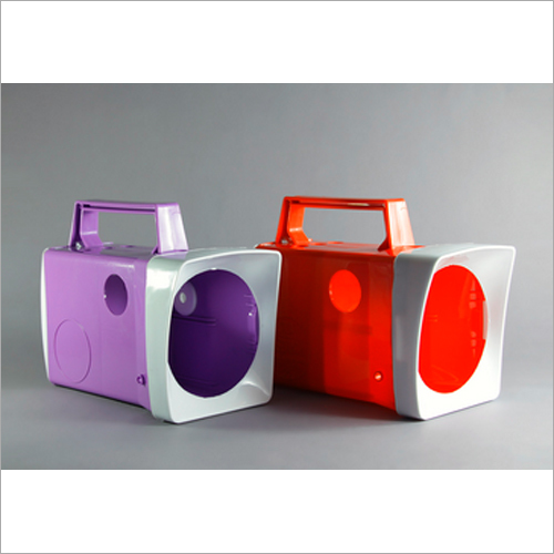 Plastic Torch Body - Plastic, Rectangular, Varied Dimensions, Orange | Durable Design, Versatile Use, Lightweight, Integrated Handle, Bright Colors, Easy Assembly, Customizable