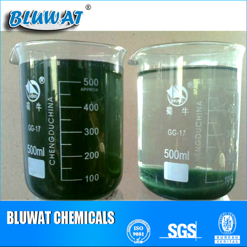 Water Treatment Chemical - Liquid, 50% Purity, Green Color | Chemical Auxiliary Agent for Paper, Textile and Water Treatment Applications