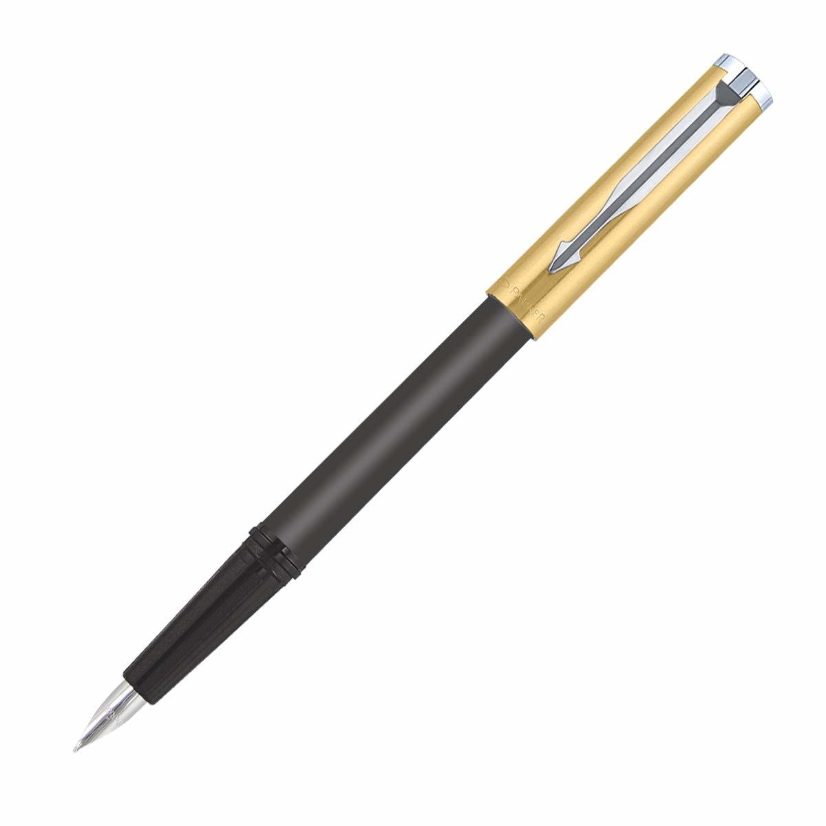 Parker Beta Premium Fp Ct Fountain Pen With Free Ink Cart (Gold)