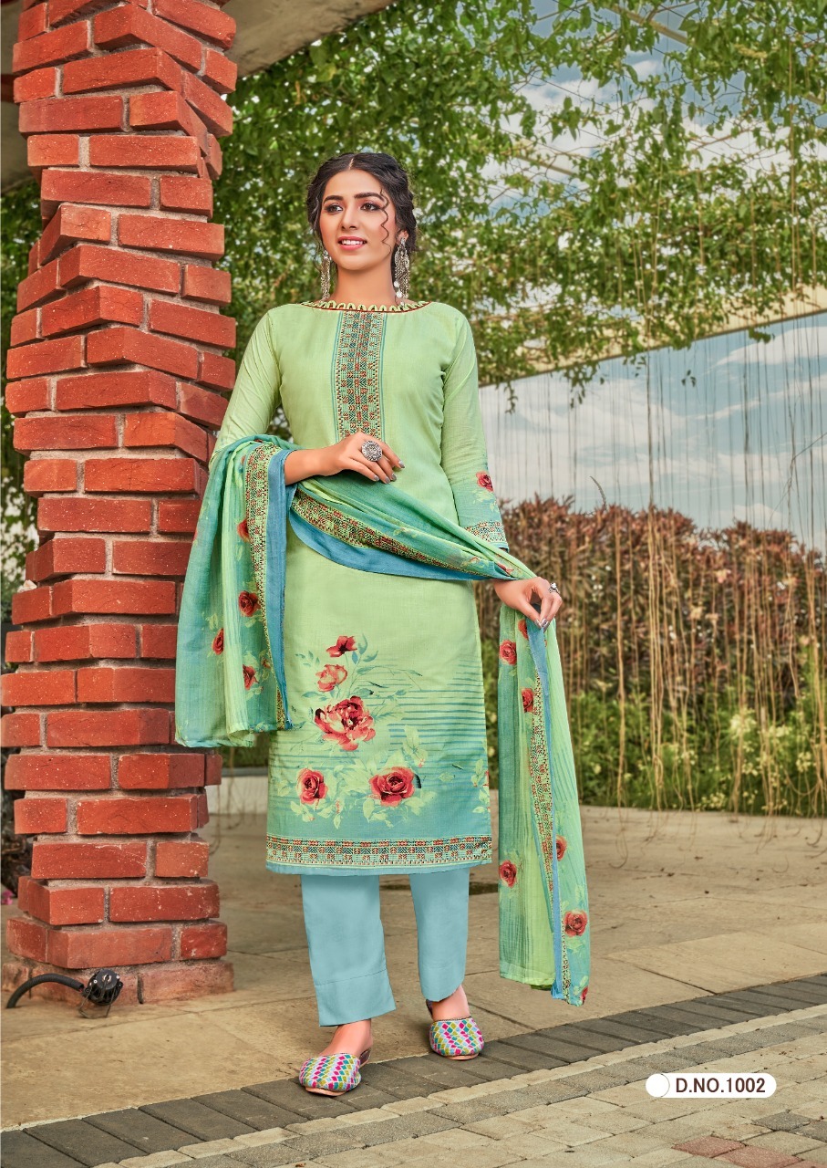 Cotton Palak By Shree Ram Fabrics Soft Cottan Digital Printed Dress Materials