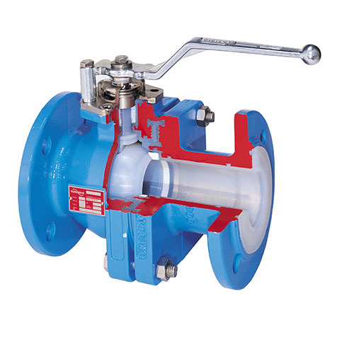 Lined Ball Valve - Application: Water