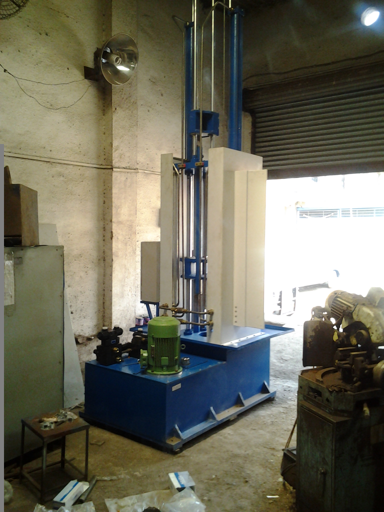 Automatic Hydraulic Vertical Pull Down Broaching Machine