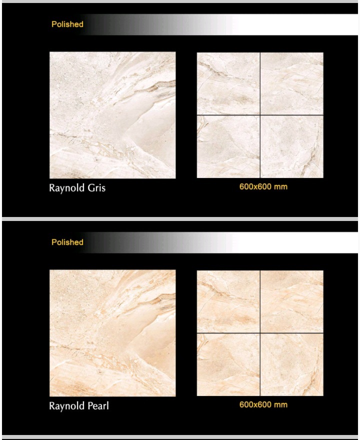 All 600x600 Mm Polished Glazed Porcelain Tiles