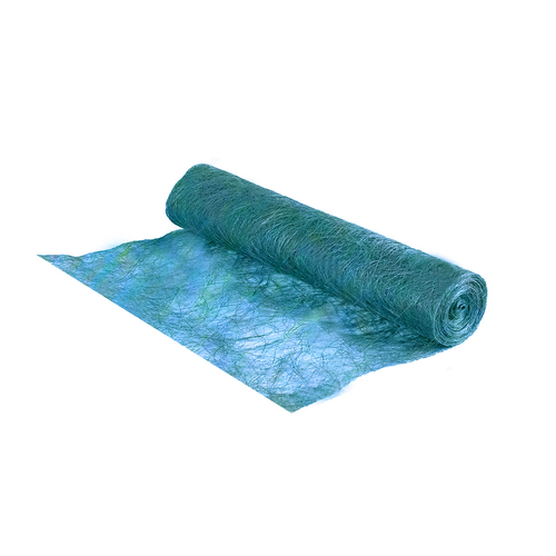 Abaca jute roll Turquoise