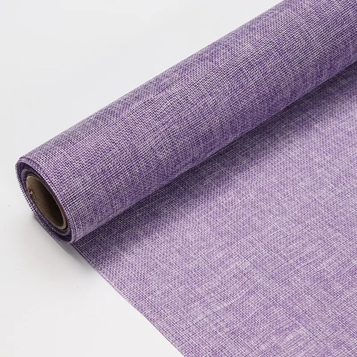 Steel Grey Jute Roll - 19 Inch x 4 Yards | Ideal for Arts & Crafts, Interior Design Projects, Backdrops, Table Runners, Costumes, Multicolor Style